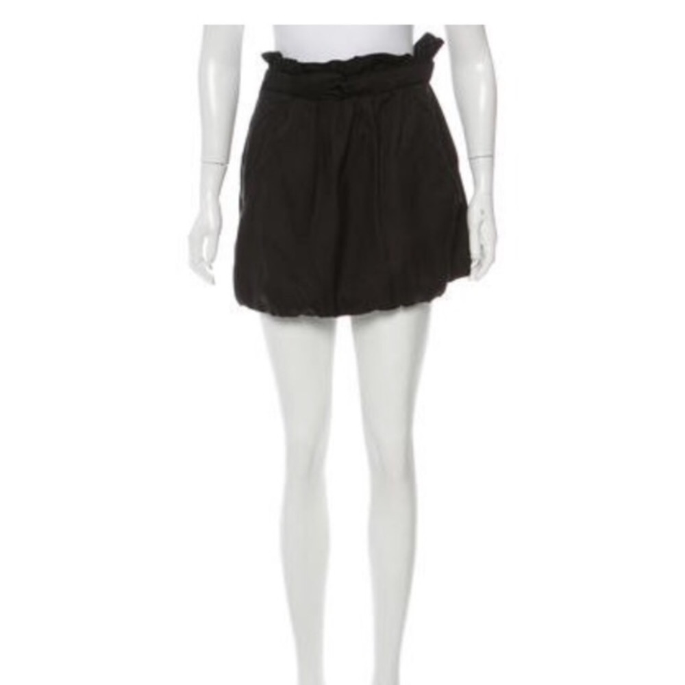 Tibi Black bubble skirt